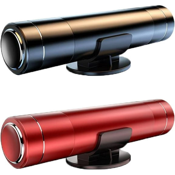 Genreen 2-in-1 Life Hammer Car Escape Tool - Emergency Window Breaker & Seatbelt Cutter, High-Pressure Spring Design for Quick Vehicle Escape (2 Pack)