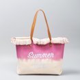 thumbnail image 5 of Yoyauz Ladies' Tote Bag Canvas Beach Tote Bag With Zipper Large Shoulder Backpack Handbag, Suitable For Travel, Work, Gym, 5 of 7