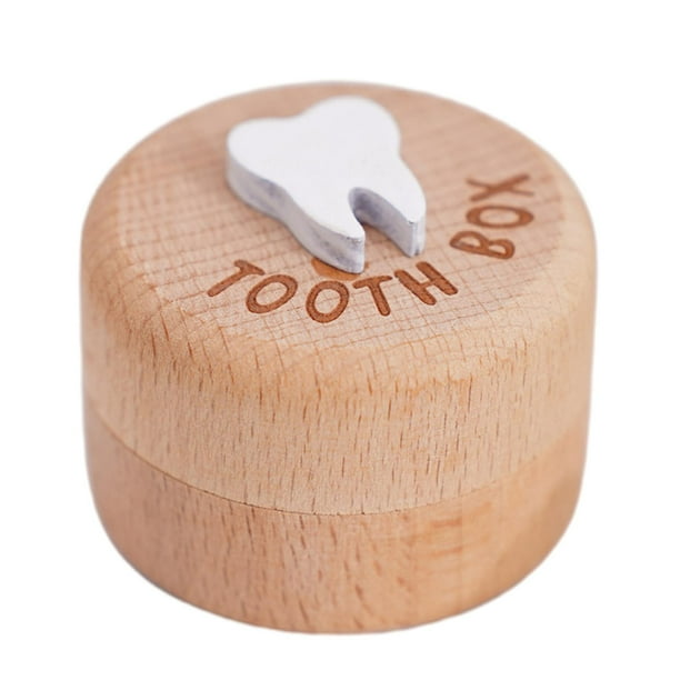 Caja para guardar dientes de bebé, caja para guardar dientes, para guardar la memoria de la infancia, organizador de dientes para recién nacidos