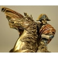 thumbnail image 2 of 11.38" Napoleon Crossing The St. Bernard Pass Cold Cast Bronze Statue, 2 of 4