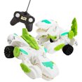 thumbnail image 2 of Bewildely Coches de dinosaurios 2 en 1 para dinosaurios, juguete con Control remoto que cambia de forma con un botón, rueda de coche, Robot Animal con Juguetes Blanco Bewildely FN007103-02, 2 of 6