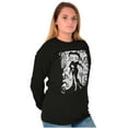 thumbnail image 3 of Halloween Betty Boop Enchantress Women's Long Sleeve T Shirt Brisco Brands L, 3 of 6