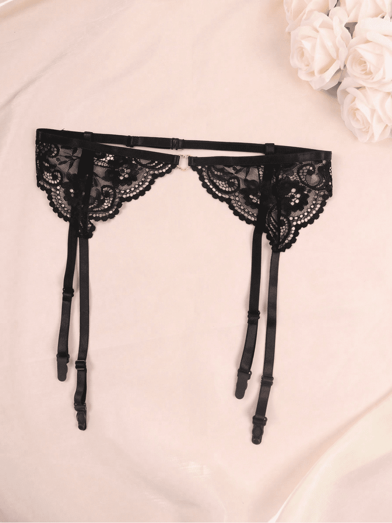 black garter belt outfit Rabbit Personal Massager Vibrator Female at ₹ 550/piece | Rabbit vibrator  in New Delhi main image 0