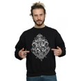 thumbnail image 2 of Harry Potter Mens Hogwarts Draco Dormiens Crest Sweatshirt, 2 of 5