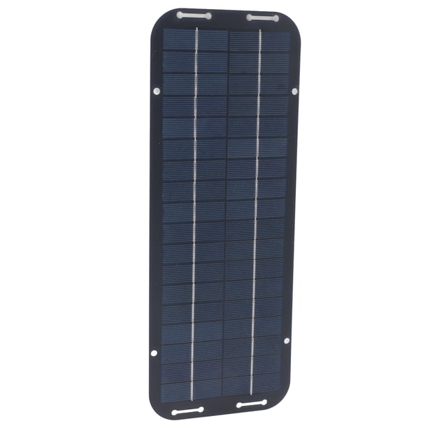 Panel Solar Portátil, Cargador De Batería Solar De Coche De Estabilidad De 12V 5W Para Motocicleta