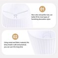 thumbnail image 4 of Monyance clip on lamp cover Clip On Lampshade Table Lamp Cover Fabric Lamp Shade No Dazzling Drum Lampshade(4.72X4.72X4.33Inches), 4 of 10