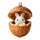 thumbnail image 1 of Adornos de animales del bosque en forma de bellota, decoraciones navideñas de acrílico para el árbol de Navidad, 2D, 1 of 7
