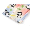 thumbnail image 6 of Beezizac Girls' Short Sleeve Pajama Set Cotton Slim Fit All-Over Cute Pandas Print Soft Kids Sleepwear Size 8, 6 of 7