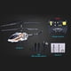 thumbnail image 3 of Juguete volador para interiores, helicóptero de control remoto con helicópteros RC Aviones Helicóptero de control remoto Características de vanguardia, 3 of 8