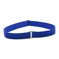 thumbnail image 5 of Women Stretch Belt Adjustable Invisible Belts with Flat Buckle No Show Belts Blue, 5 of 9