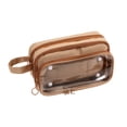 thumbnail image 2 of Clearance Back to School Pencil Case - Large Pencil Pouch Organizer, Cute Pencil Box, School Supplies for Kids, Great for Colored Pencils, Highlighters, and Pens,Coffee, 2 of 2