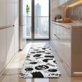 thumbnail image 4 of Halloween Black Ghosts Bats and Pumpkins Kitchen Rug Mat,Kitchen Runner Rugs Non Skid Washable,Decorative Kitchen Floor Mats for Kitchen,Sink,Laundry,17"x47.2", 4 of 7