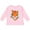 AD-Pink, variant on Tiger Head Boys or Girls Long Sleeve Toddler T-Shirt