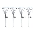 thumbnail image 1 of Lámparas solares impermeables para jardín, 4 Uds., decoración blanca cálida para patio, camino Tmvgtek Para estrenar, 1 of 3