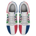 thumbnail image 2 of Dominican Republic Shoes for Men Women Running Sneakers Breathable Casual Sport Tennis Shoes White Size 7.5, 2 of 5