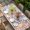 Pink, variant on Bunny Gnomes Easter Table Cloths for 3 Foot Rectangle Tables, Eggs Sage Green Checkered Farmhouse Patio Waterproof Elastic Fitted Tablecloths, Washable Rectangular Table Cover for Camping