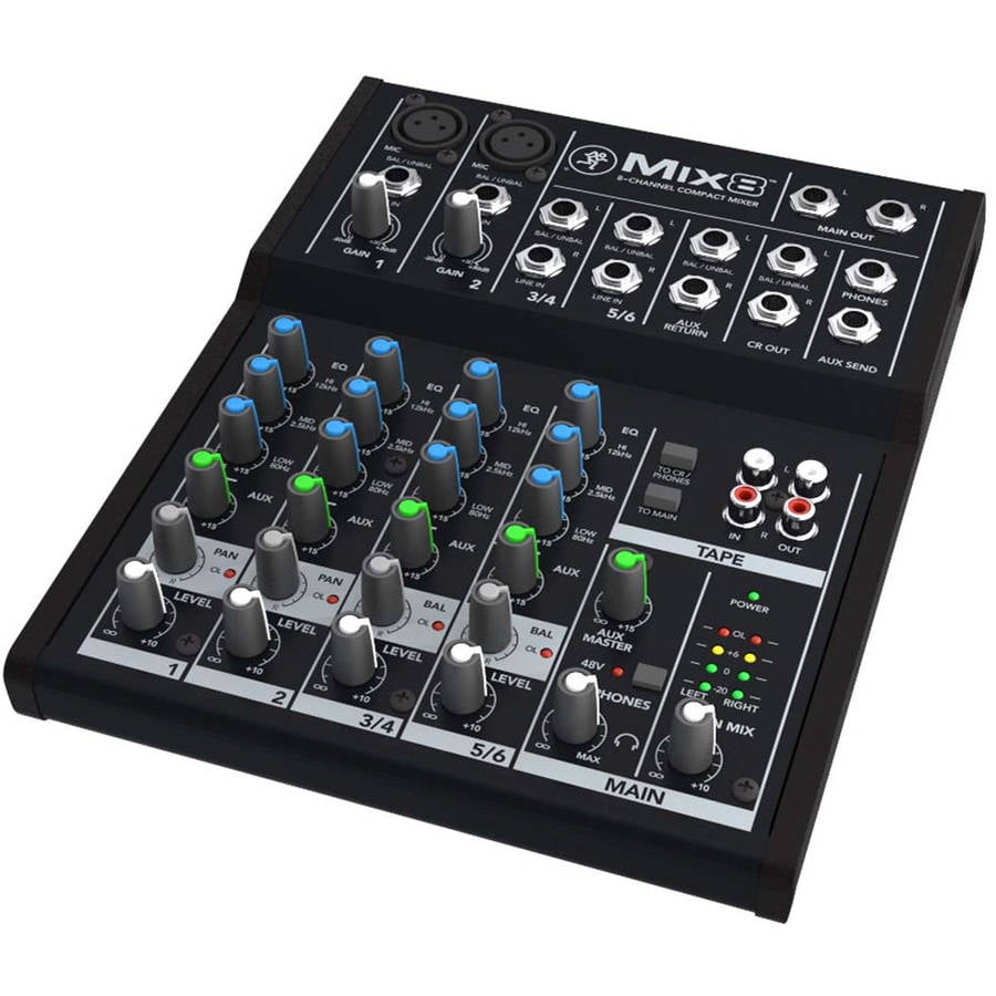 Mix8, 8Channel Compact Mixer
