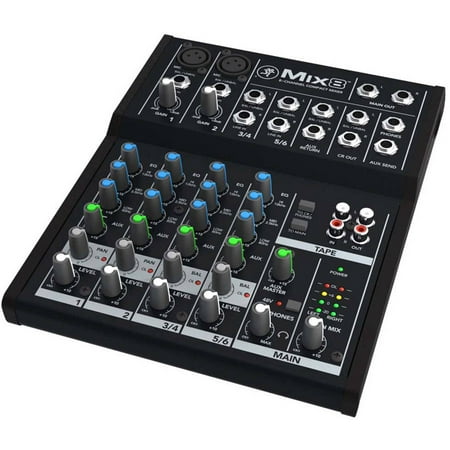 Mix8, 8-Channel Compact Mixer (Best Compact Audio Mixer)