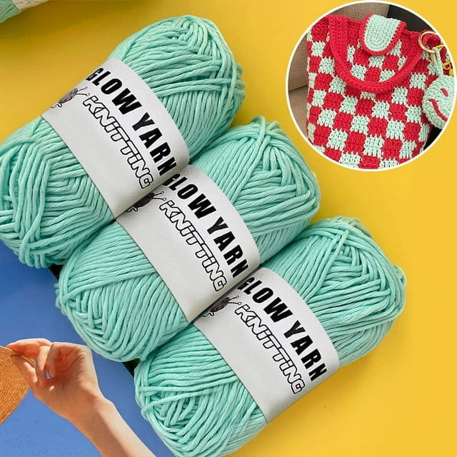 Creative Light-emitting Yarn DIY Handmade Light-emitting Yarn Polyester Light-emitting Chunky Yarn 2mm For Bags Sweaters And Gloves