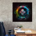 thumbnail image 6 of Epic Graffiti 'OKB Crypto Giga Coin' by Epic Portfolio, Canvas Wall Art, 37"x37", 6 of 8