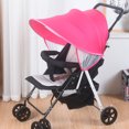 thumbnail image 4 of Ayyufe Baby Stroller Pram Pushchair Windproof Sun Shield Visor Sunshade Canopy Cover, 4 of 8