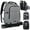 Gray, variant on Camera Backpack Camera Bag for Photographers DSLR SLR Mirrorless Camera Cases with Waterproof Rain Cover & Laptop Compartment Fits 15.6 Inch Laptop Travel photography backpack,Black