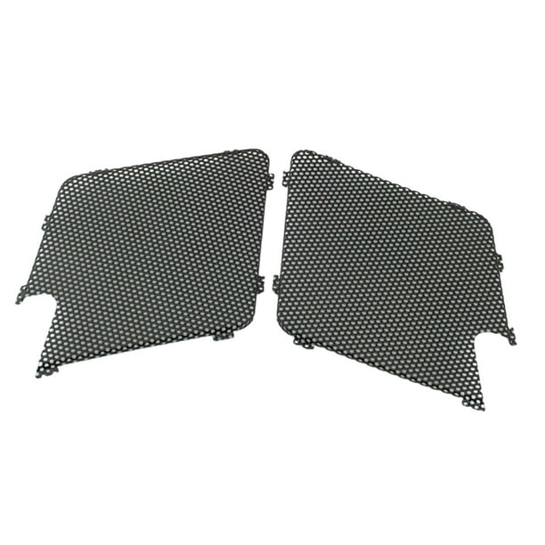 2 piezas de repuesto de audio de red de repuesto de malla de audio resistente accesorio de de sonido para montaje de piezas de repuesto GL1500 Negro