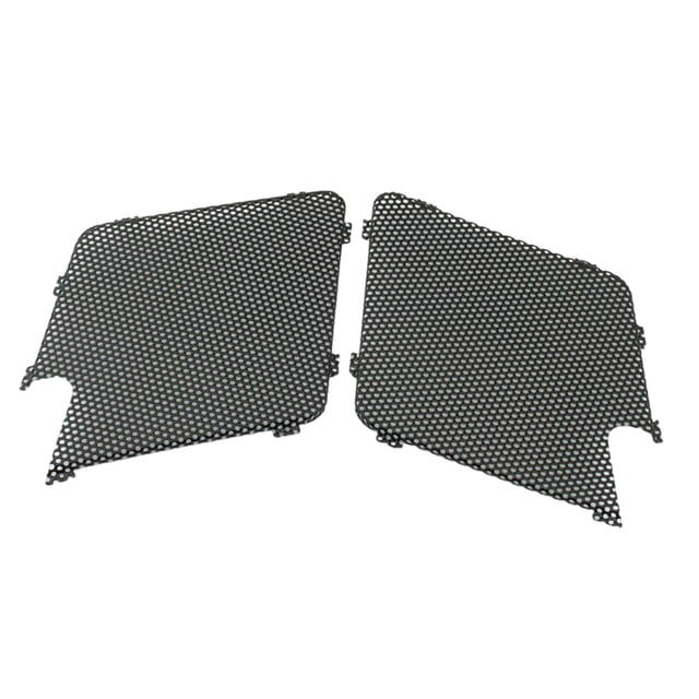 DYNWAVECA 2 Pcs Réseau de Remplacement Audio Maille Audio Robuste Accessoire pour Système de Son GL1500 Pcs de Rechange Assemblage Noir