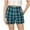 Blue, variant on Ruyang Boys Girls Plaid Shorts with Pocket Elastic Waist Daily Active Shorts Pull On Comfort Soft Loungewear Bottoms