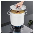 thumbnail image 4 of Stainless Steel Pot, 12.68 Quart Large Cooking Pot with Lid Stockpot Heavy Duty Pasta Pot Grade Soup Pot Induction Stew Pot for All Stoves, Store Fruit, Vegetable, Food, Dishwasher Safe, 4 of 9