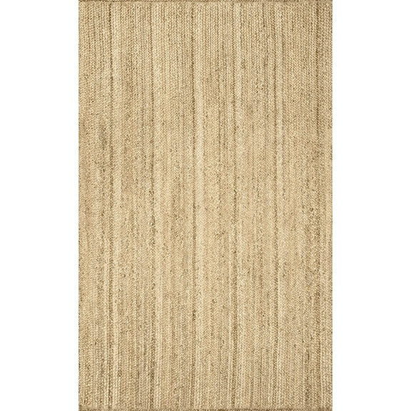 Jaipur Art And Craft Jute Area Rug Runner Braided Reversible Carpet for Bed Room (3x12 Sq ft)