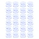 thumbnail image 3 of 24 ventosas de doble cara para topes de vidrio y espaciadores para mesas de vidrio., 3 of 8