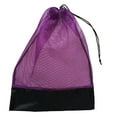 thumbnail image 4 of Bolsa de Malla Multifunción Bolsa de Almacenamiento Resistencia Esquinas Púrpura shamjiam Dive Mesh Gear Pouch, 4 of 9