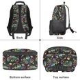 thumbnail image 6 of Uorisanigo 17 inch Rainbow Space Tractor School Backpack for Girls Boys 5-12 Large Capacity Casual Basic Bookbag Travel Rucksack Casual Sport Daypack for School, Camps and Travel, 6 of 7