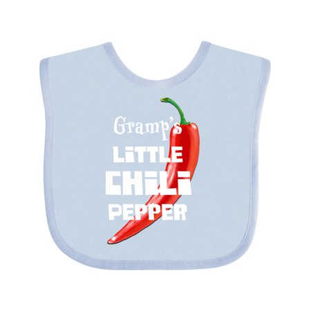 

Inktastic Gramp s Little Chili Pepper Gift Baby Boy or Baby Girl Bib