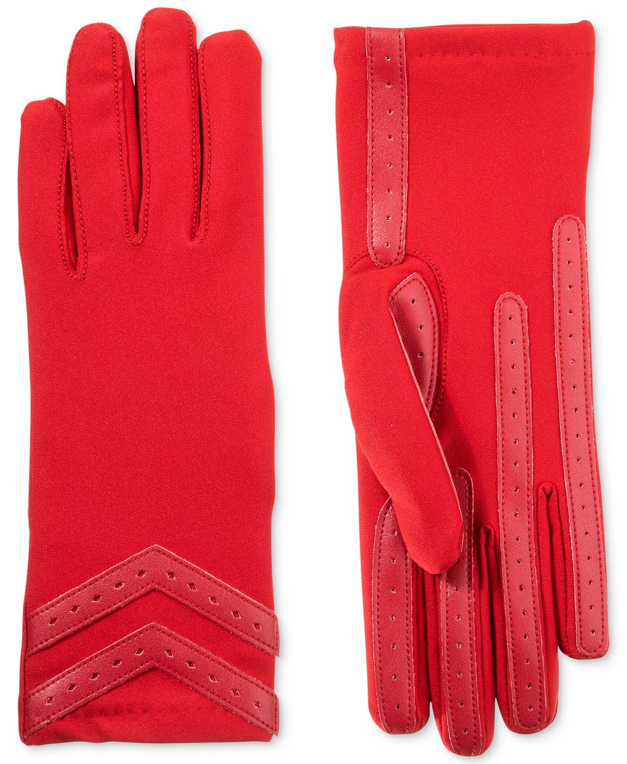 Isotoner Signature Women’s smartdri Chevron Spandex Stretch Touchscreen