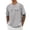 Light Gray, variant on Casual Short Sleeve T Shirt With Minimalist Letter Print Comfortable Blend Tee for Everyday Wear 6xl T Shirts for Men Big and Tall T Shirts of T Shirts