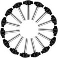 thumbnail image 1 of ORUYROP 15 Pcs M8x40mm Vis de Pouce Filetage de Remplacement Étoile Bouton de Serrage Vis Filetage Mâle Vis de Serrage, 1 of 7