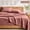 01 - Dusty Rose, variant on Washed Sheet Set Queen Size 1800 Ultra-Soft Microfiber Bedding Sheets Deep Pocket Wrinkle Resistant
