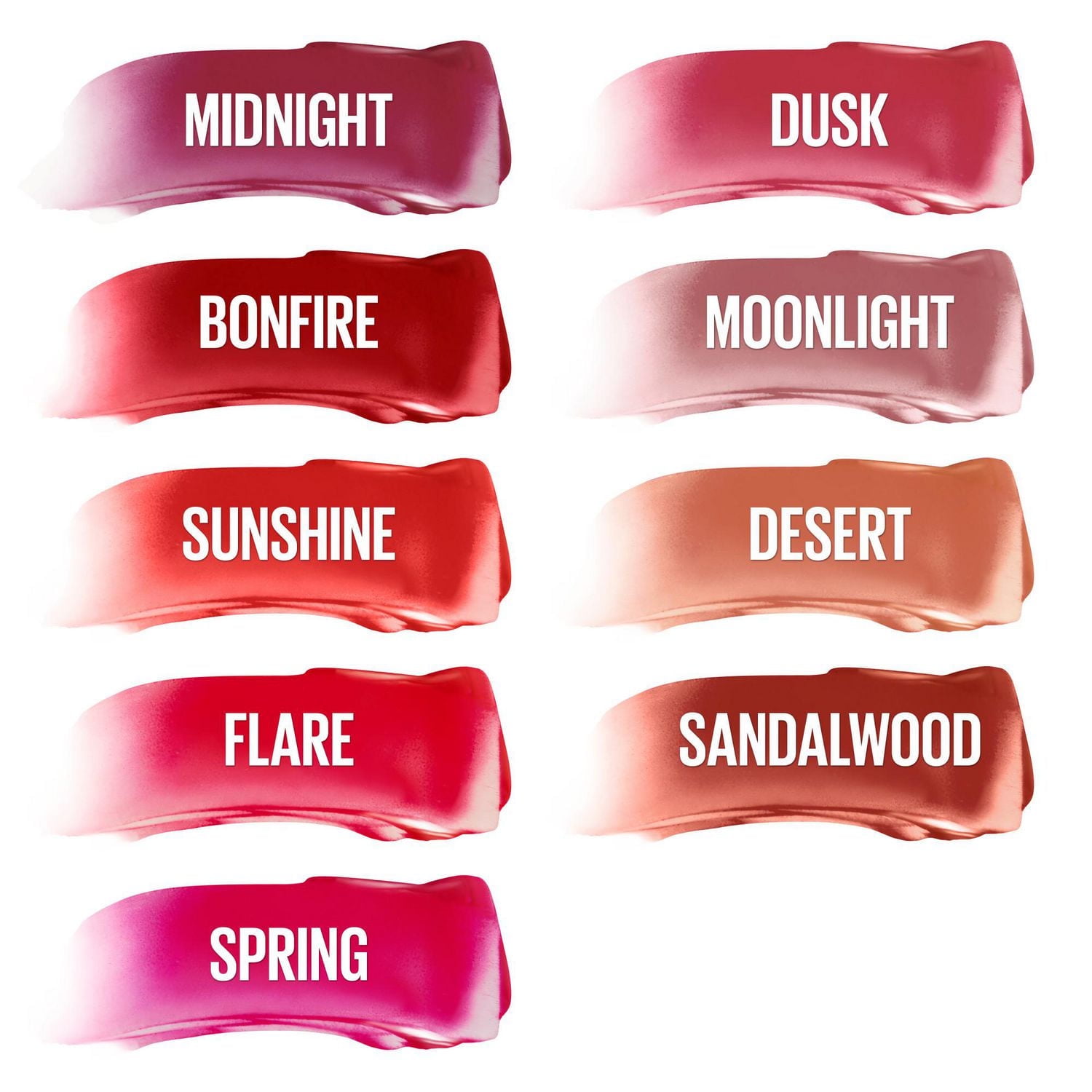 Maybelline New York Green Edition - Maquillage pour lèvres Fards à lèvres crémeux, enrichi à l'huile de mangue, Midnight, 1.7 g