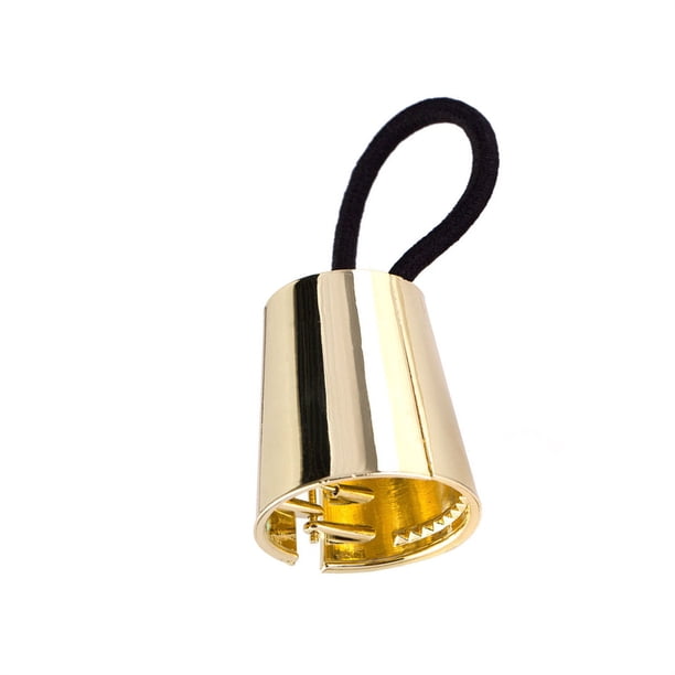 Jumpingount Hair Ties Alta elasticidad Adornos elásticos Anillo de cola de caballo ajustable Scrunchies para mujeres Accesorios Oro Type3 NO3 Jumpingount AP010285-01
