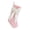 1#Pink, variant on Christmas Stocking,18.9x10" Xmas Stocking Hanging Ornaments, Farmhouse Rustic Neutral Velvet Stockings, Xmas Soft Fabric Stockings, Velvet Stocking Sack, Holiday Tree Decor