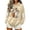 A-Beige236, variant on Womens Halloween Zip Up Hoodies Graphic Fleece Hooded Sweatshirts Long Sleeve Ghost Print Hooded Jackets With Pockets