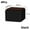 S-Square-black-30mm, variant on 4Pcs Heavy Furniture Heightening Foot Pad Sofa Bed Table Chair Wear Resistant Anti Slip Carbon Steel Riser Floor Protector