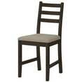 thumbnail image 1 of Two - IKEA LERHAMN Chair, black-brown, Vittaryd beige, 34210.202620.104, 1 of 1