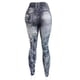 thumbnail image 1 of Pantalones de mujer Leggings Ultra suave clásico Denim Jean Leggings pantalones casuales imitación de mezclilla súper elástico señoras pantalones delgados GERsome  GERS34, 1 of 5