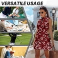 thumbnail image 6 of Uorisanigo Valentine's Day Heart Golf Dress for Women Casual Relaxed Sleeveless Workout Athletic Dresses Comfortable Breathable Athletic Workout Dress Size L, 6 of 7
