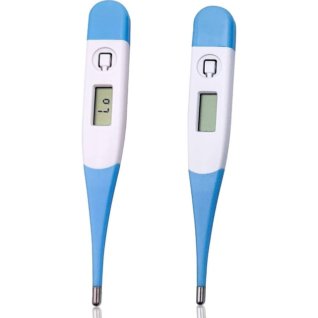 CHAO 2 Termómetros Orales Para Adultos Y Niños Con Temperatura Axilar Y Fiebre, Rápidos Y Precisos