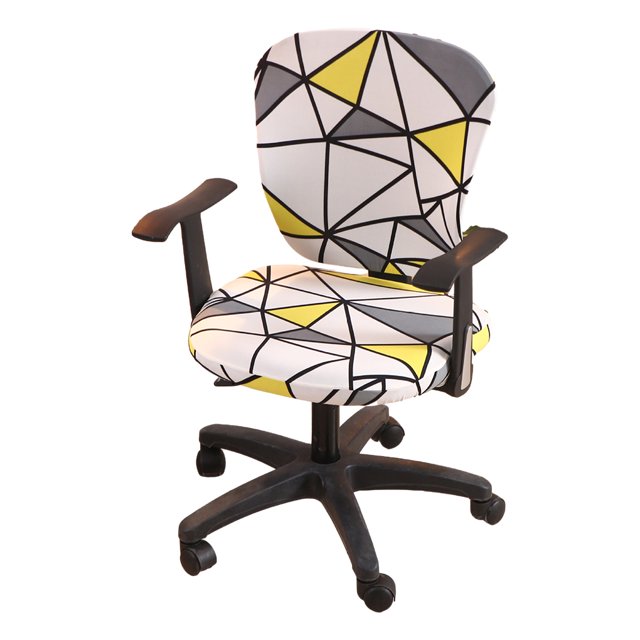 Advancent Experimente una comodidad inigualable Funda para silla suave y cómoda Funda para silla de computadora fácil de cambiar Decoración del hogar Espacio de tiempo colorido