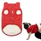 thumbnail image 4 of Chaleco para perros Yuyangstore Ropa de abrigo Chaqueta para perros Sin mangas Chaleco suave Trajes Perros Invierno Rojo Chaleco de cachorro, 4 of 8